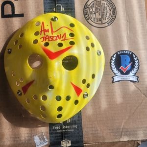 Signed "Jason" mask